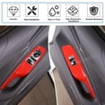 thumbnail image 4 of TINKI Window Lift Switch Cover Compatible with Chevrolet Corvette C8 Stingray 2020-2023, ABS Window Lift Switch Panel Decoration Frame Trim Cover, 4 of 16