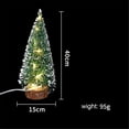 thumbnail image 1 of Xihbxyly Lista de Deseos Adornos Navideños Decoración de Escritorio con Luces Led Mini Árbol de Navidad, 1 of 2