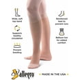 thumbnail image 6 of Allegro 20-30 mmHg Essential 18 Sheer Support Knee High (Nude) Small, 6 of 8