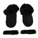 thumbnail image 5 of unbranded Cálido Negro Para Zuecos Con Peludo Largo Lavable Ideal Para Mantener, 5 of 8