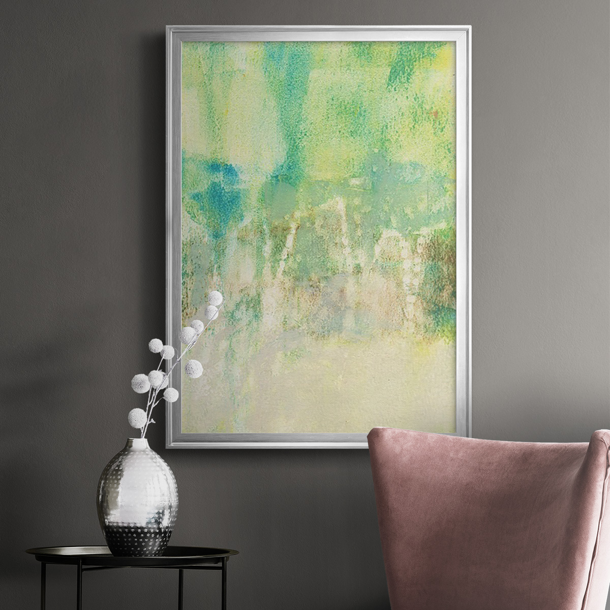 Serus II Premium Framed Print, in Gold, Black, or Silver - Ready to Hang