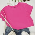 thumbnail image 4 of Krdevn Women's Short Sleeve T Shirts for Everyday Wear Casual Style with Jeans and Relaxed Pants Summer Easy To Care T Shirt,Women's Tops, Tees & Blouses,Size:S, 4 of 5