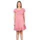 thumbnail image 4 of Vestido Maternidad Mujer Algodón Fresco Cómodo Vestido Embarazo Primavera Casual Amplio Color Rosa, 4 of 4