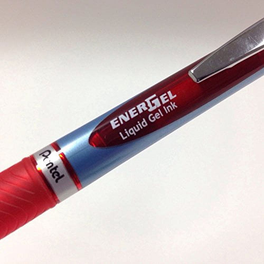 Pentel ballpoint pen Enajeru BLN75-B 10-pack red