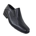 thumbnail image 1 of Zapato de vestir formal negro sin cordones para hombre, 1 of 1