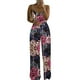 thumbnail image 2 of Gibobby pantalones de yoga Mamelucos Dressy Two Jumpsuit Strap V Neck Pearl Sweetheart High Summer Jumpsuit Pantalones Cintura Women's Jumpsuit(Azul marino， M), 2 of 5