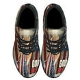 thumbnail image 2 of God Bless America ChriStan Cross Shoes Sneakers Black Size 10.5, 2 of 7