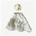 thumbnail image 3 of Sruoe Porch Goose Outfits, Princess Wedding Gown Goose Clothes Dress, Duck Clothes for 23 Inch Lawn Goose, White Yarn Dress Up Goose Clothing, Goose Costume for Courtyard Patio Elegant Decor, 3 of 5