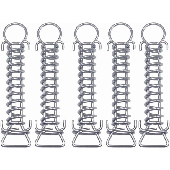 Poolzilla 5 Pack Safety Cover Stainless Steel Springs - Universal Fit - Made Of High Grade SS304