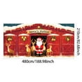 thumbnail image 2 of Christmas Polar Believe Garage Door Decoration 34x26x3cm Vintage Believe Train Garage Door Banner Cover Polar Santa Garage Backdrop for Xmas Eve Holiday Outdoor Wall Decor, 2 of 5