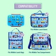 thumbnail image 7 of Wildkin Kids Reusable Food Container Bento Box (Trains, Planes & Trucks), 7 of 7