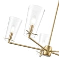 thumbnail image 3 of Millennium Lighting 217005-VB Maccan 5 Light 31" Wide Chandelier - Brass, 3 of 6