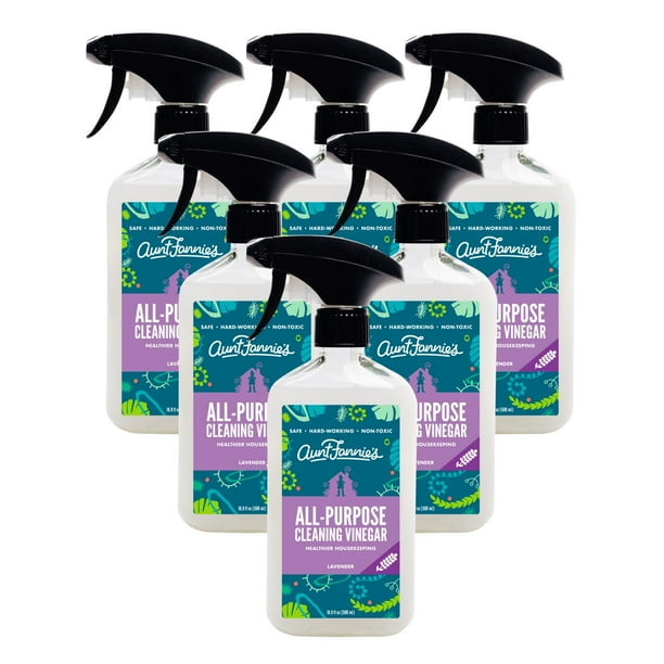 Aunt Fannie's AllPurpose Cleaning Vinegar (Lavender), 6 Pack Walmart
