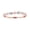 Rose Gold, variant on 14kt Yellow Gold Plated Genuine Diamond Accent Stackable Ring
