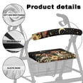 thumbnail image 5 of HELLHERO Seat & Backrest Cover Set Anti-Slip Cover Washable Walker Covers & Stars Reusable for Stain Proof, 5 of 7