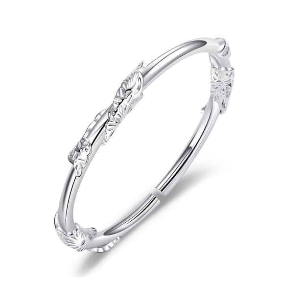 925 Silver Adjustable Bracelet&Bangle For Women Fashion Jewelry