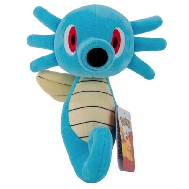 Peluche de Horsea de Pokémon 20 cm, suave y relleno