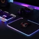 thumbnail image 4 of Soft Gaming Mouse Pad Brillante computadora Mousepad Impermeable Teclado Tecker, 4 of 6