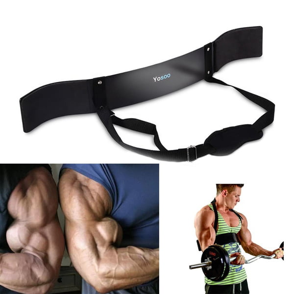 Details about   NEW WEIGHT LIFTING BODYBUILDING BICEP ARM BLASTER FITNESS EZ BAR CURL ARMS 