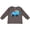 Charcoal Grey, variant on Inktastic Easter Egg Truck Boys Boys Long Sleeve Toddler T-Shirt