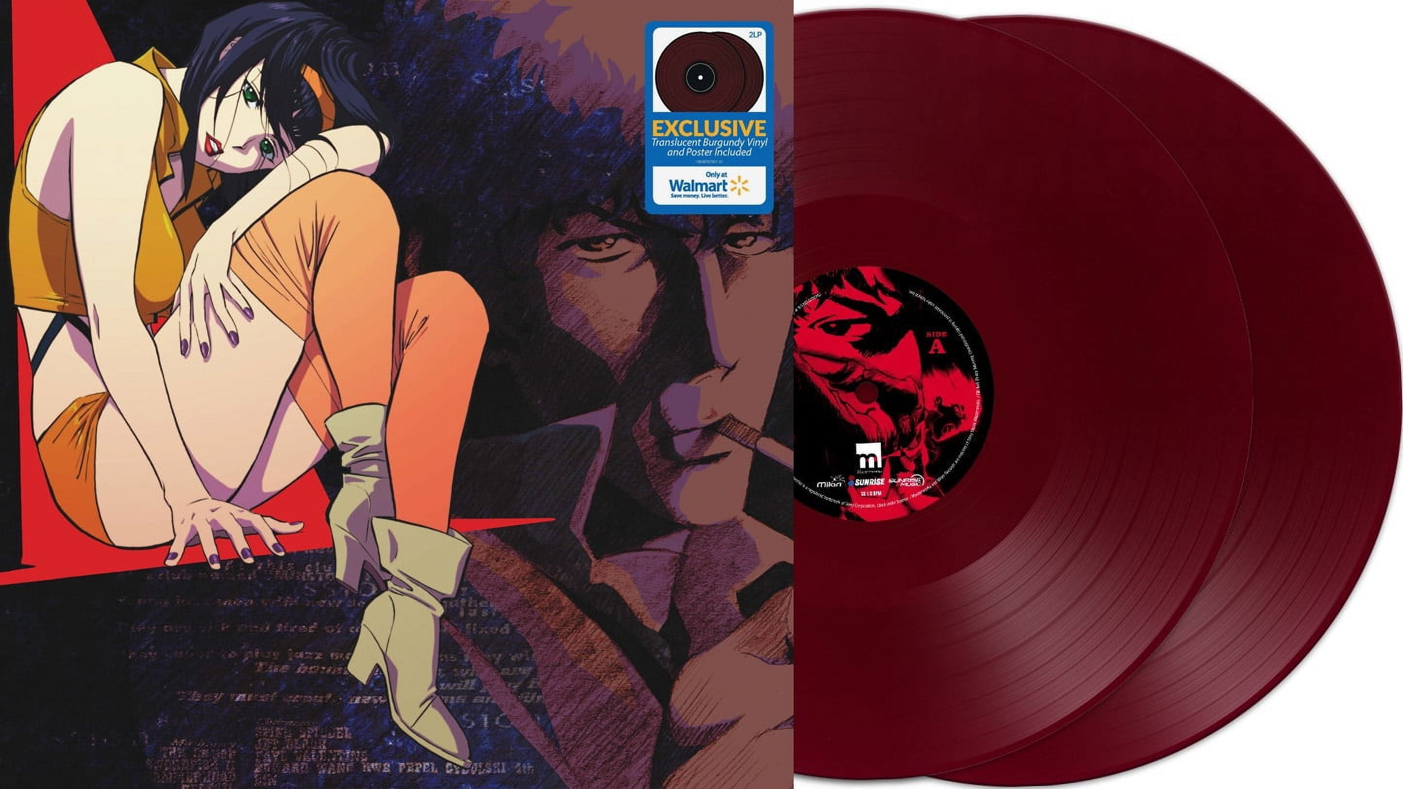 Cowboy Bebop Soundtrack newest Walmart Exclusive Vinyl with Poster