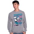 thumbnail image 3 of Cool Fighting Popeye Refuse to Lose Men's Long Sleeve Tee T Shirt Brisco Brands L, 3 of 6