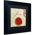 thumbnail image 2 of Trademark Fine Art "Tartes Francais, Strawberry" Canvas Art by Color Bakery Black Matte, Black Frame, 2 of 4