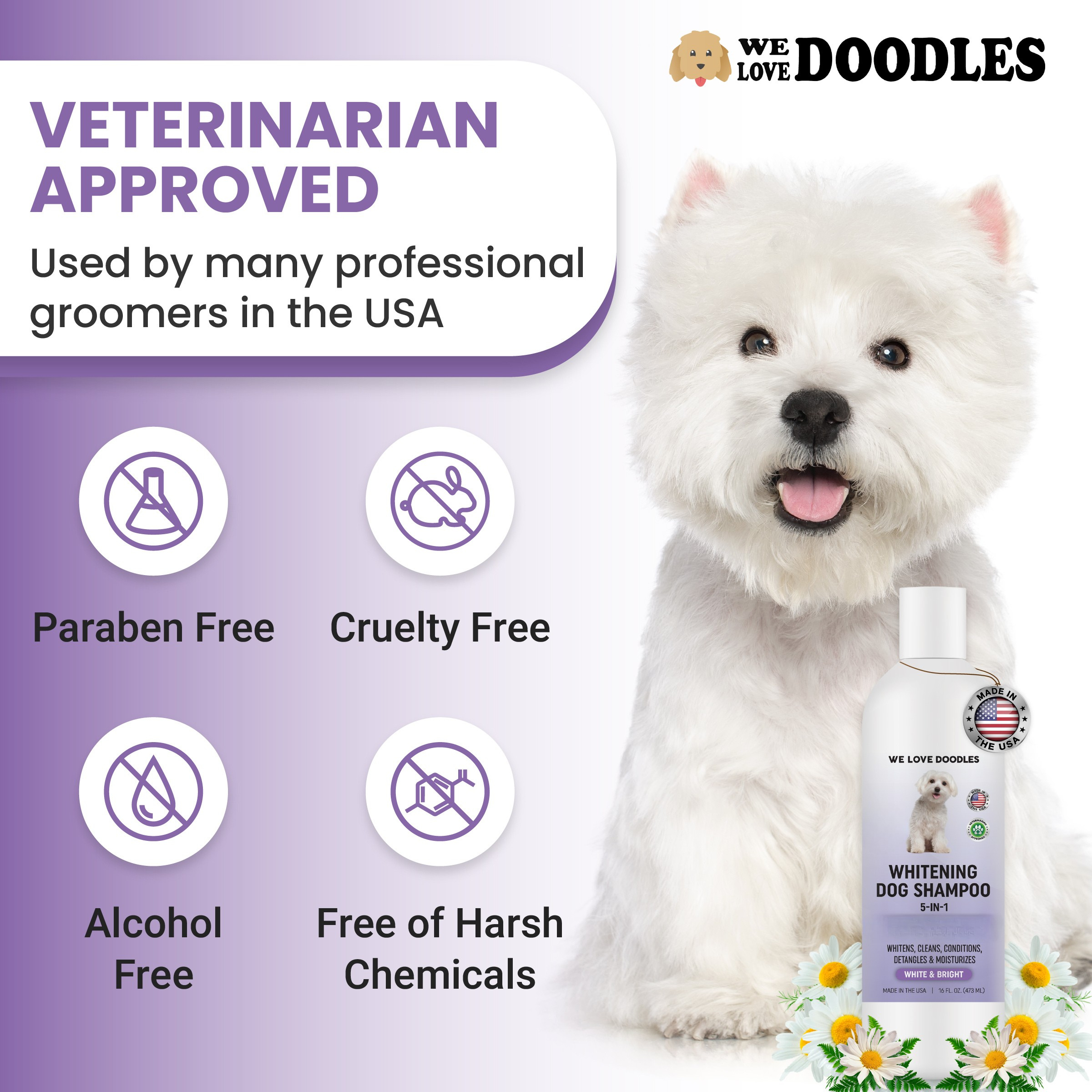 We Love Doodles Whitening Dog Shampoo photo 4