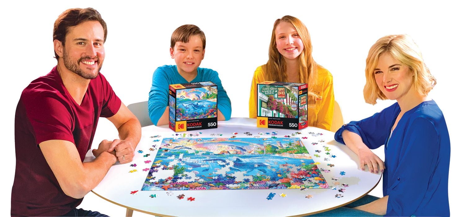 Kodak 550 Piece Jigsaw Puzzle - Dolphin Paradise by Image World