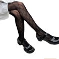 thumbnail image 2 of Pantalon en Mesh Noir à Manches Courtes pour Femmes, 2 of 5