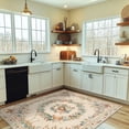 thumbnail image 4 of ZENELESS Washable Rugs for Living Room,4x6ft Low Pile Non Slip Modern Area Rug,Soft Insect Print Carpet for Dining Room Playroom Bedroom Office Apricot, 4 of 10
