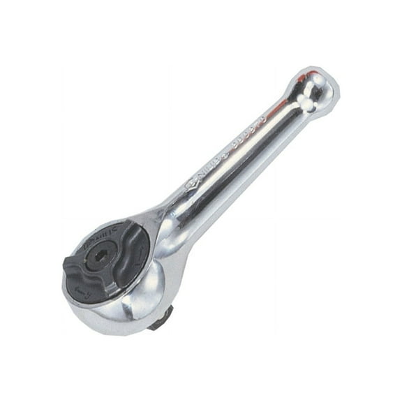 Genius Tools 3/8" Dr. 72 Teeth Stubby Ratchet - 380370