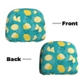 thumbnail image 4 of Goofa Lemon Blue Pattern 2 PCS Car Headrest Cover, Headrest Protector,Universal Interior Car Accessories, 4 of 6