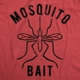 thumbnail image 2 of Mens Mosquito Bait T Shirt Funny Camping Campfire Outdoors Bug Bite Graphic Novelty Tee Graphic Tees, 2 of 9