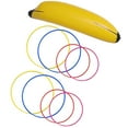 thumbnail image 2 of 1 Set Thicken Plastic Banana Rings Toss Toy Inflatable Fruit Toy Funny Inflatable Toy, 2 of 8