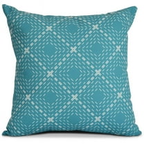 Geometric, Dots and Dashes Outdoor Pillow