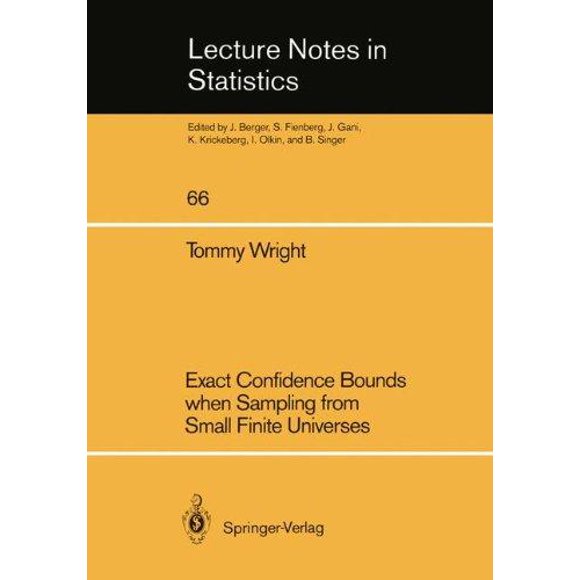 Exact Confidence Bounds when Sampling from Small Finite Universes: An Easy Reference Based on the Hypergeometric Distrib