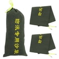 thumbnail image 1 of IFANLANDOR 3Pcs Drawstring Flood Barrier for Home Olive Green Sturdy Canvas Water Stopper, 1 of 5