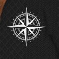 thumbnail image 4 of Ceisia Men's Regular-Fit Stand-Collar 4-Button Nautical Knit Sweatshirt With Compass Print Gift, 4 of 4