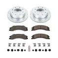 thumbnail image 3 of PowerStop Front Z36 Truck & Tow Carbon-Fiber Ceramic Brake Pad and Drilled and Slotted Rotor Kit Fits: CHEVROLET GMC Select Models K5559-36, 3 of 9
