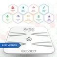thumbnail image 2 of INEVIFIT BODY-ANALYZER SCALE, Highly Accurate Digital Bathroom Body Composition Analyzer, Measures Weight, Body Fat, Water, Muscle, BMI, Visceral Fat & Bone Mass for 10 Users. 5-Year Warranty - White, 2 of 7