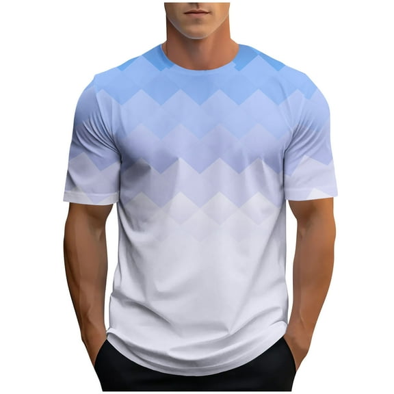 CYiJun George Mens Workout Shirts Quick Dry Moisture Wicking Short Sleeve Mesh Athletic T-Shirts,Sizes M-3XL