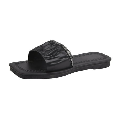 

Qufokar Women Snow Boots Size 5 Women S Slippers Size 9 Summer Open Casual Bohemian Flat Toe Folded Shoes Fashion Rhinestone Slippers Leather Womens Women S Slipper
