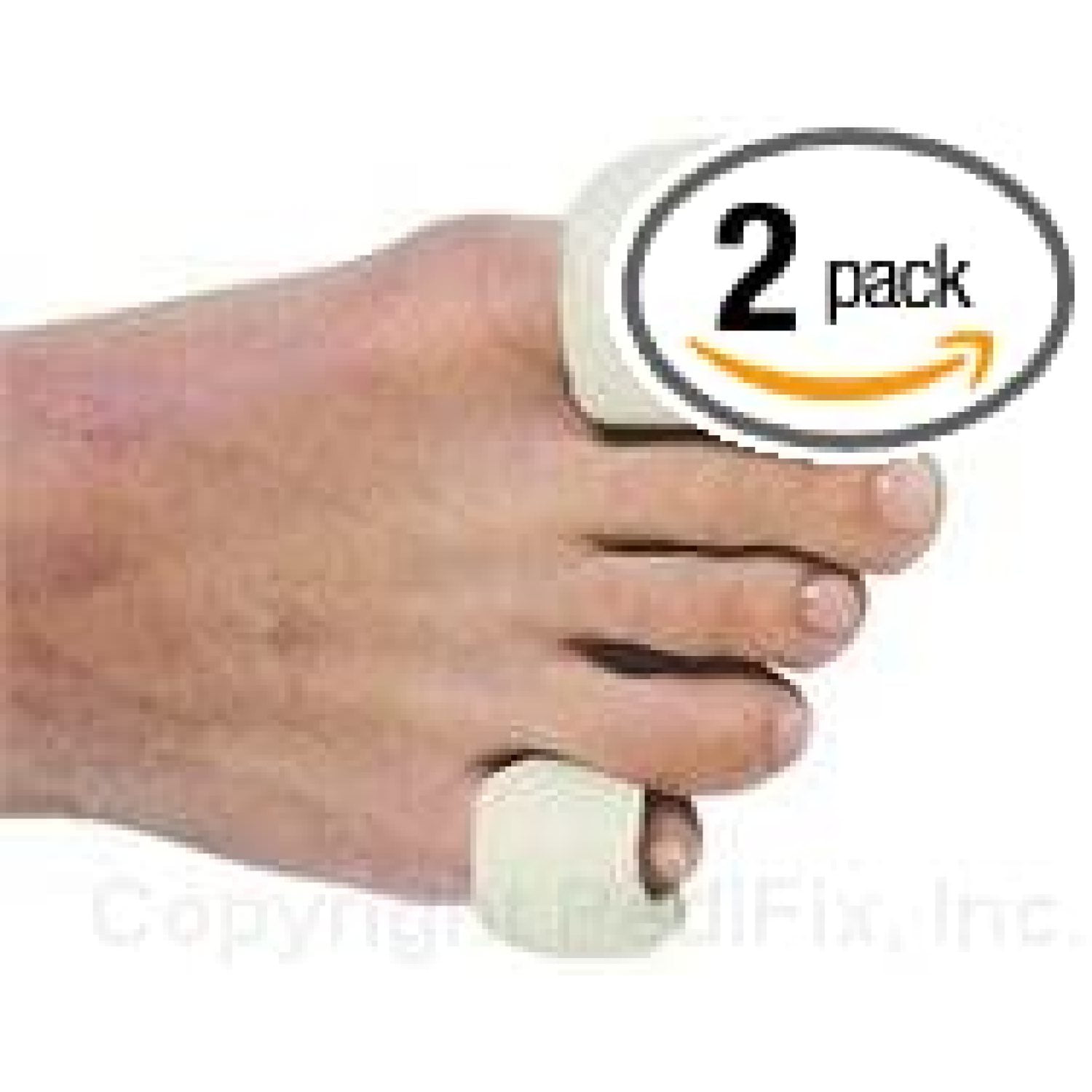 Tubularfoam Toe Bandages, 3 Medium, (Pack of 2), Relieve painful corns