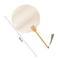 thumbnail image 4 of CSChome Ventilateur Rond d'Été Blanc Portable avec Pompons Style Chinois Accessoires de Danse, 4 of 7