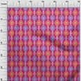 thumbnail image 2 of oneOone Cotton Silk Fabric Swirl Ikat Print Fabric By The Yard 42 Inch Wide, 2 of 4