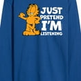 thumbnail image 3 of Garfield - Pretend I'm Listening - Men's Long Sleeve T-Shirt, 3 of 5