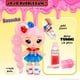 thumbnail image 4 of Yummiland Muñeca con Brillo de Labios x Licensed Sweets: Bazooka Bubble Gum, 4 of 5