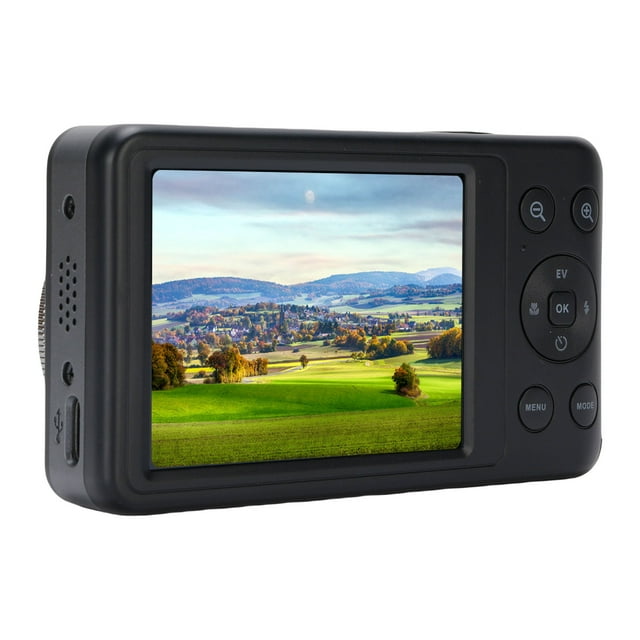 Cámara Digital 4K Para Fotografía, Cámara De Vlogging De 64MP Para YouTube, Cámara De Viaje Compacta De Pantalla De 3 Pulgadas Para Adolescentes Con Zoom óptico 10x 2x