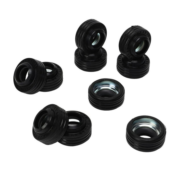 AC Compressor Shaft Seal,10PCS AC Compressor Shaft Seal Kit Rubber Black Circular AC Compressor Oil Seal Fit For 10S AC Compressor